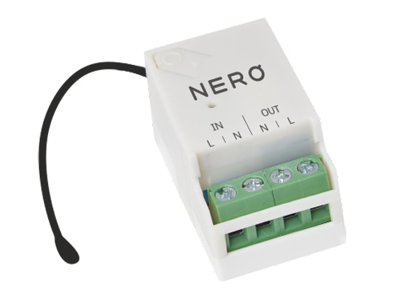 Приемник одноканальный Nero Radio 8122 для управления нагрузкой до 2 кВт