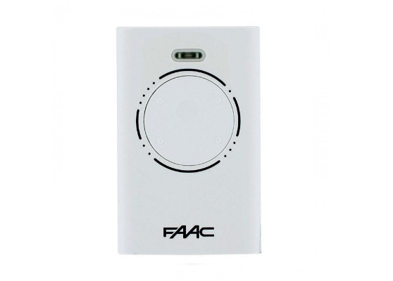 Пульт для автоматики FAAC XT4 868 SLH LR (белый)