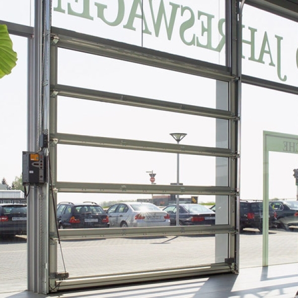 Панорамные ворота Hormann ALR 67 Thermo Glazing