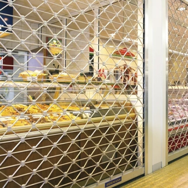 Промышленные рулонные решетки DD