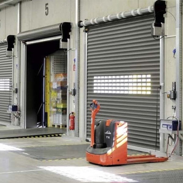 Рулонные промышленные ворота DD