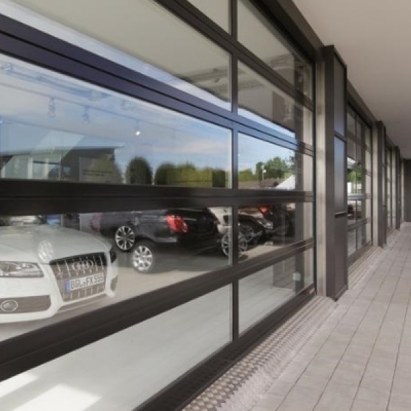 Панорамные ворота Hormann ALR F42 Glazing