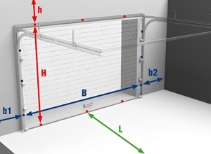 Замер проема ворот, рольставней, шлагбаумов в Таганроге | Мир Ворот